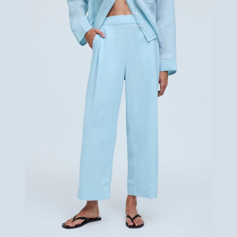 Madewell Pull-On Straight Crop Pant NWT - Picture 3 of 6